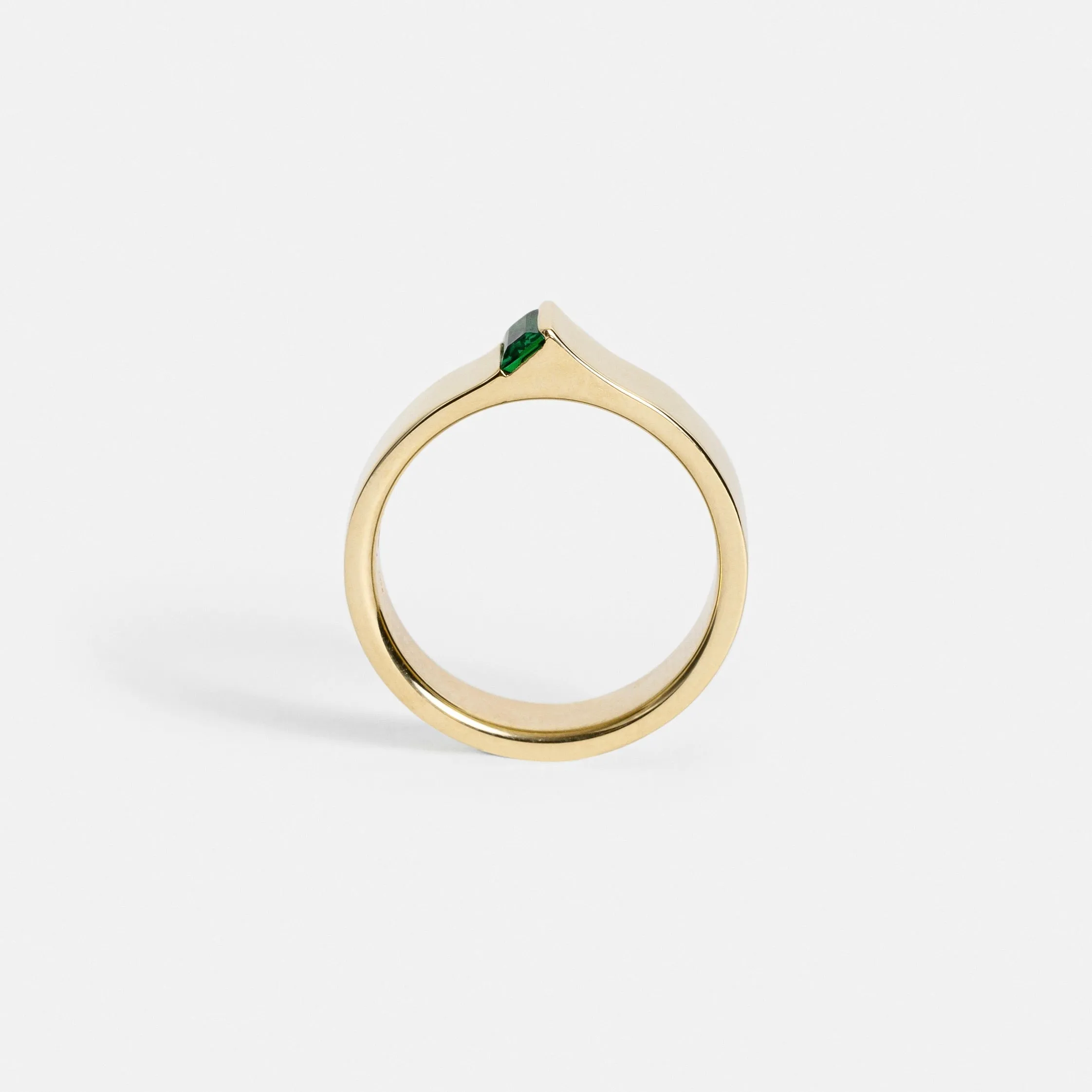 5.5mm Braga Ring with Tsavorite