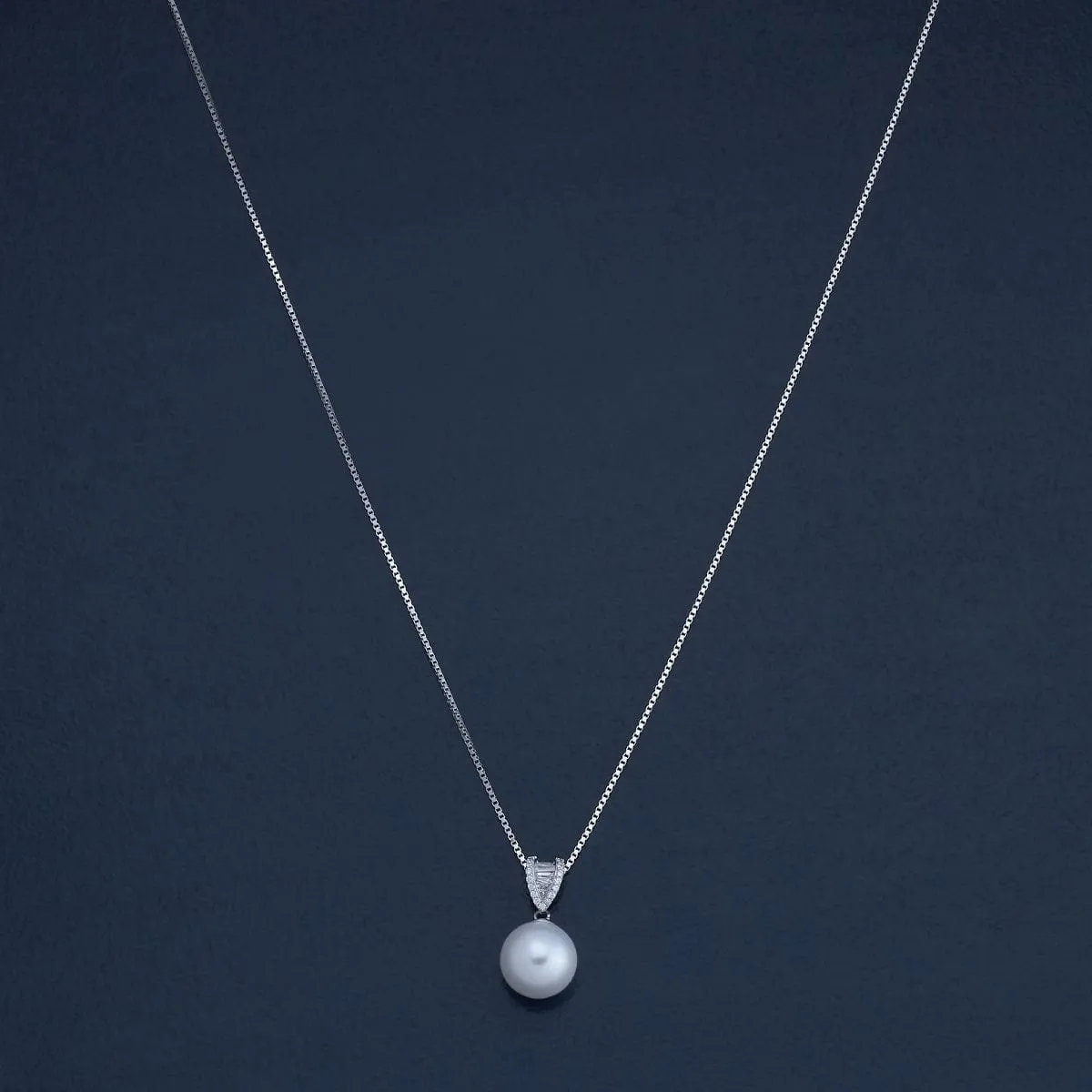92.5 Silver Pendant with Chain 180854