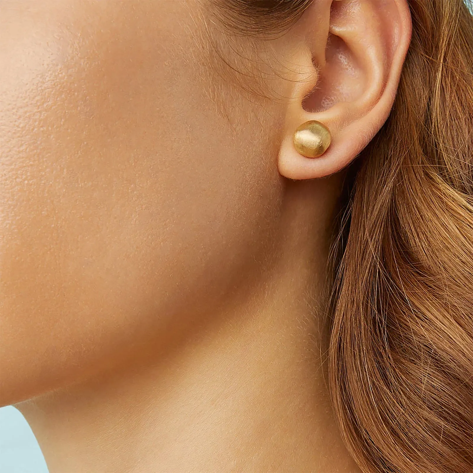 Africa Round Studs, Small