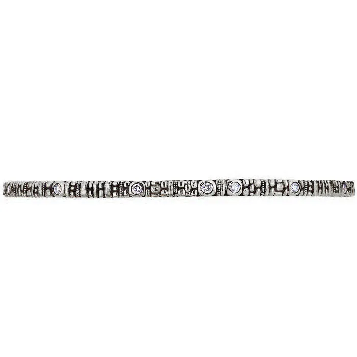 Alex Sepkus Seashore 1 Palladium and Diamond Large Bracelet - B-60ZDA
