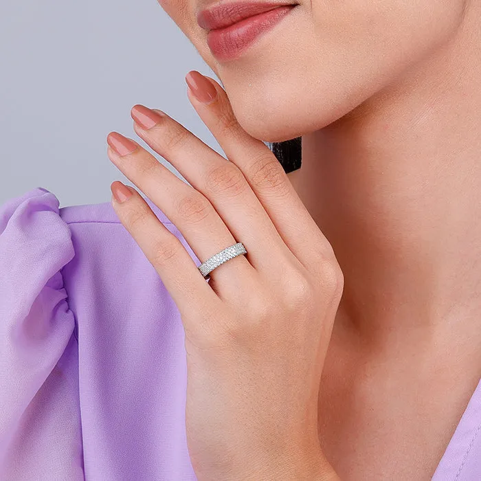 Anushka Sharma Silver Maia Ring