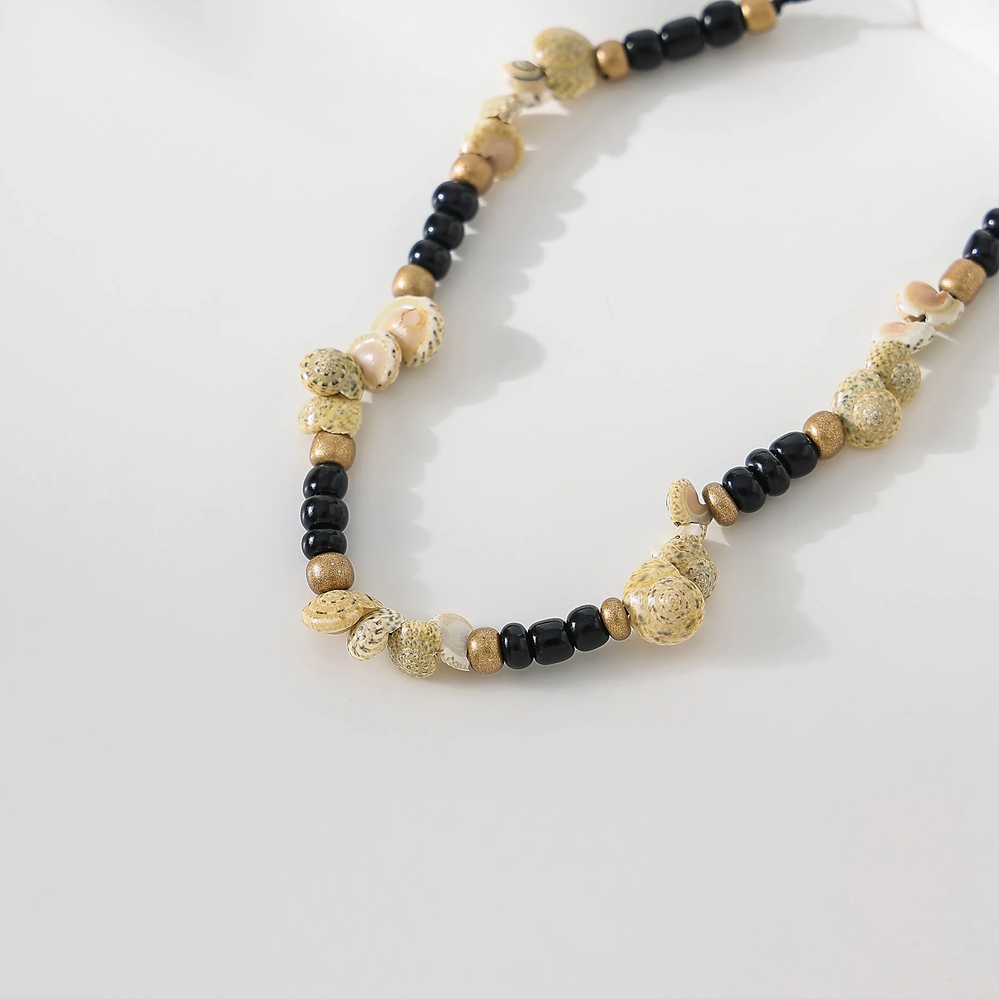 Assorted adjustable string Anklet with beads and Shells