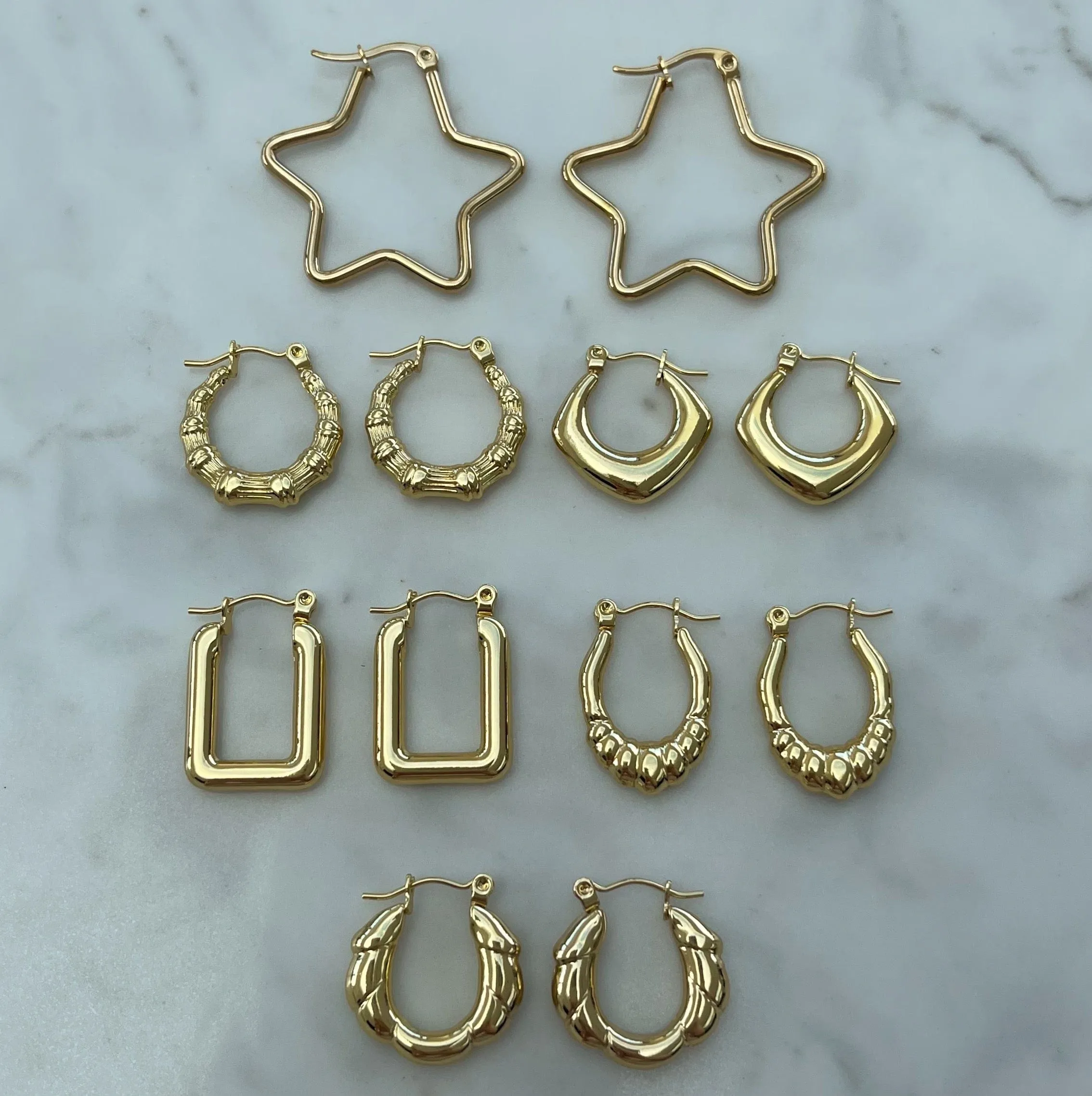 Atmosphere Hoop Earrings