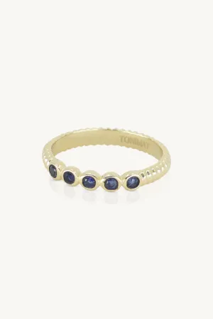 Binded Sapphire Gold Stacker