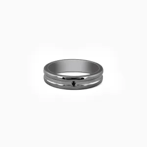 Black Rhodium Wild Wind Ring For Him