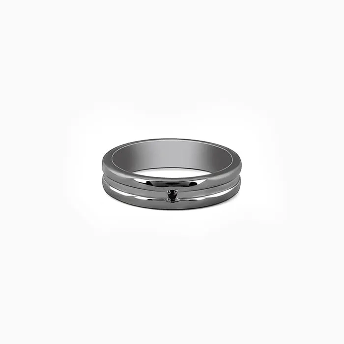 Black Rhodium Wild Wind Ring For Him