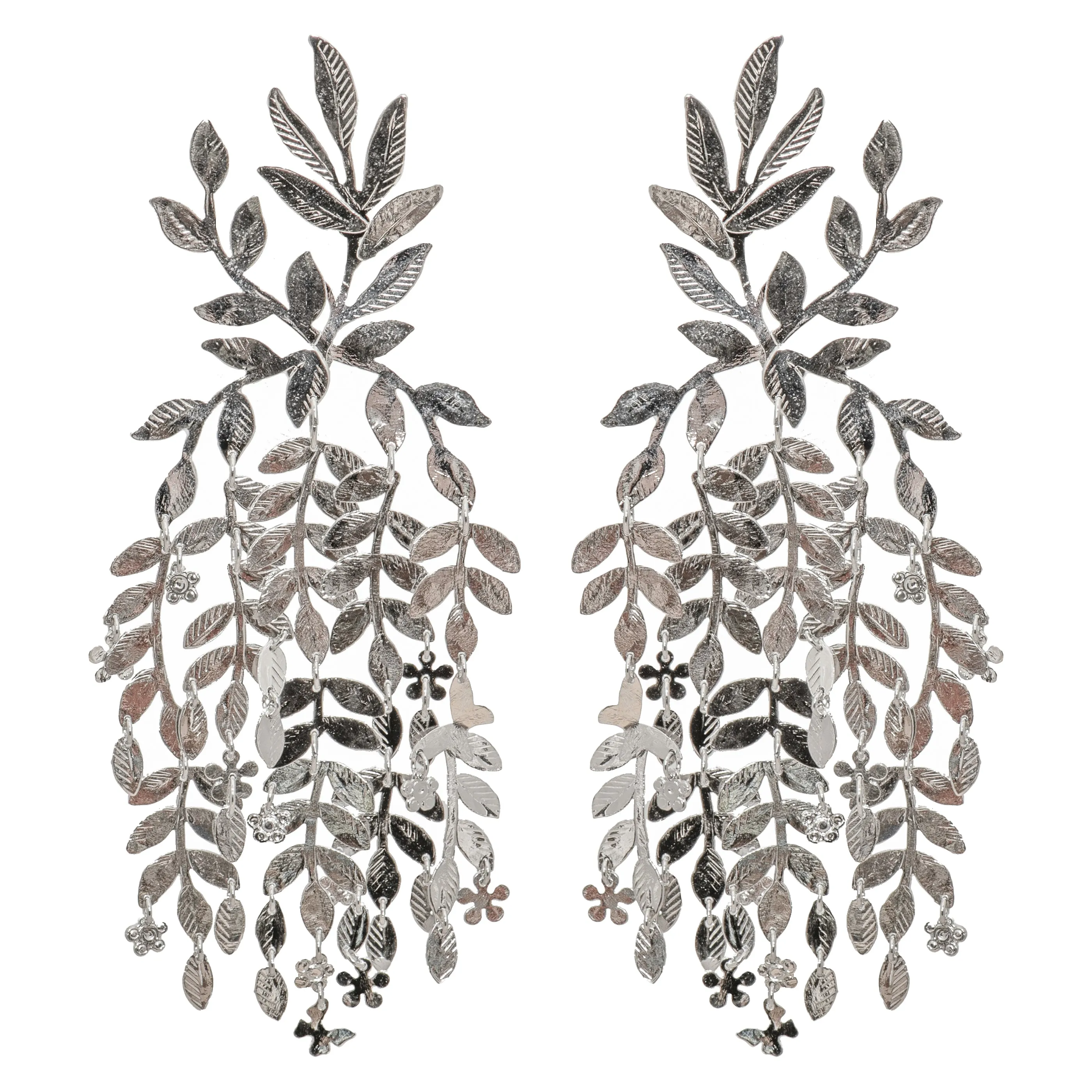Chrome Willow Earrings