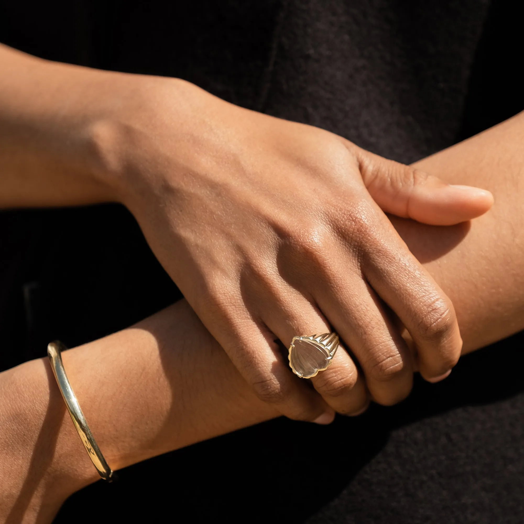 Clear Quartz Cora Ring
