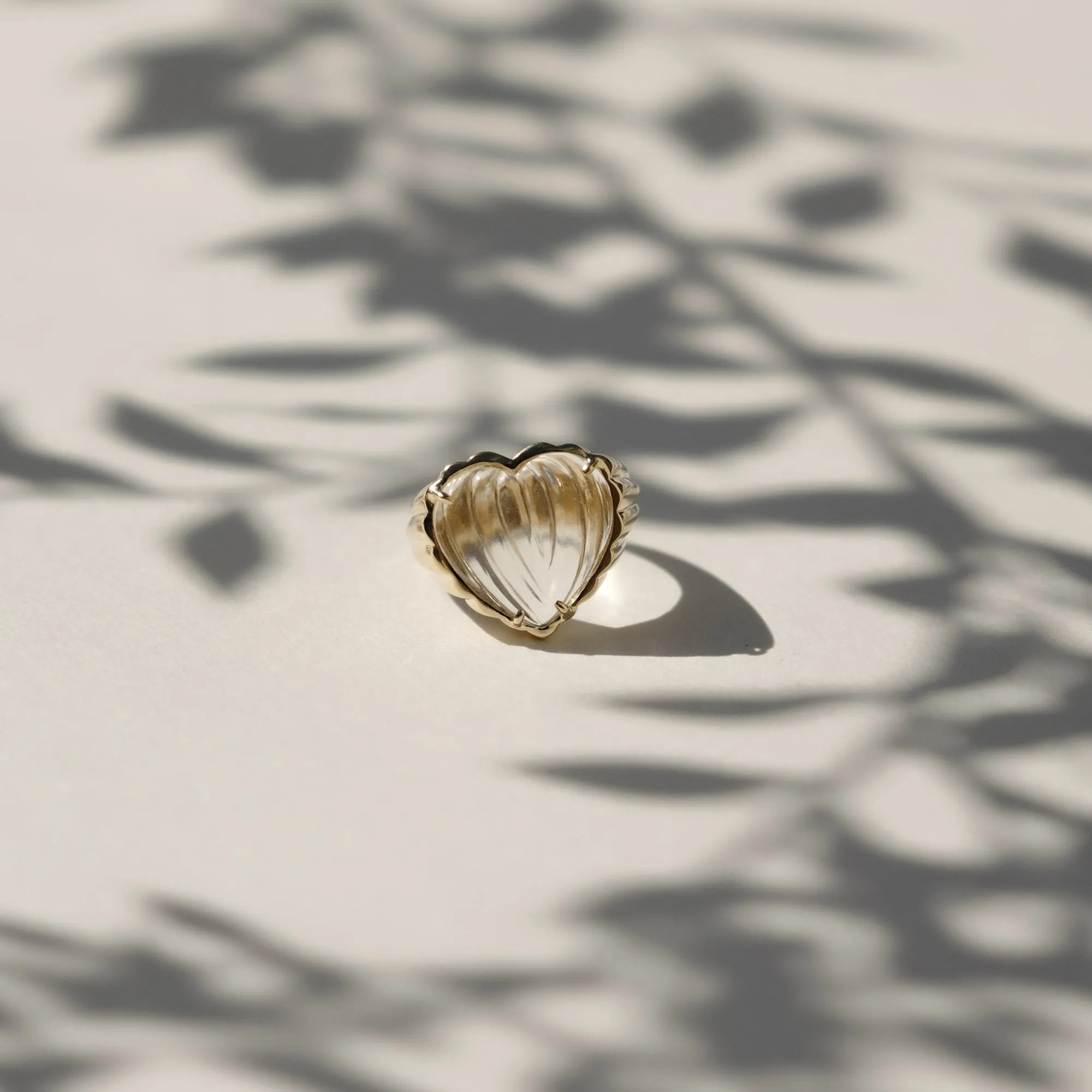 Clear Quartz Cora Ring