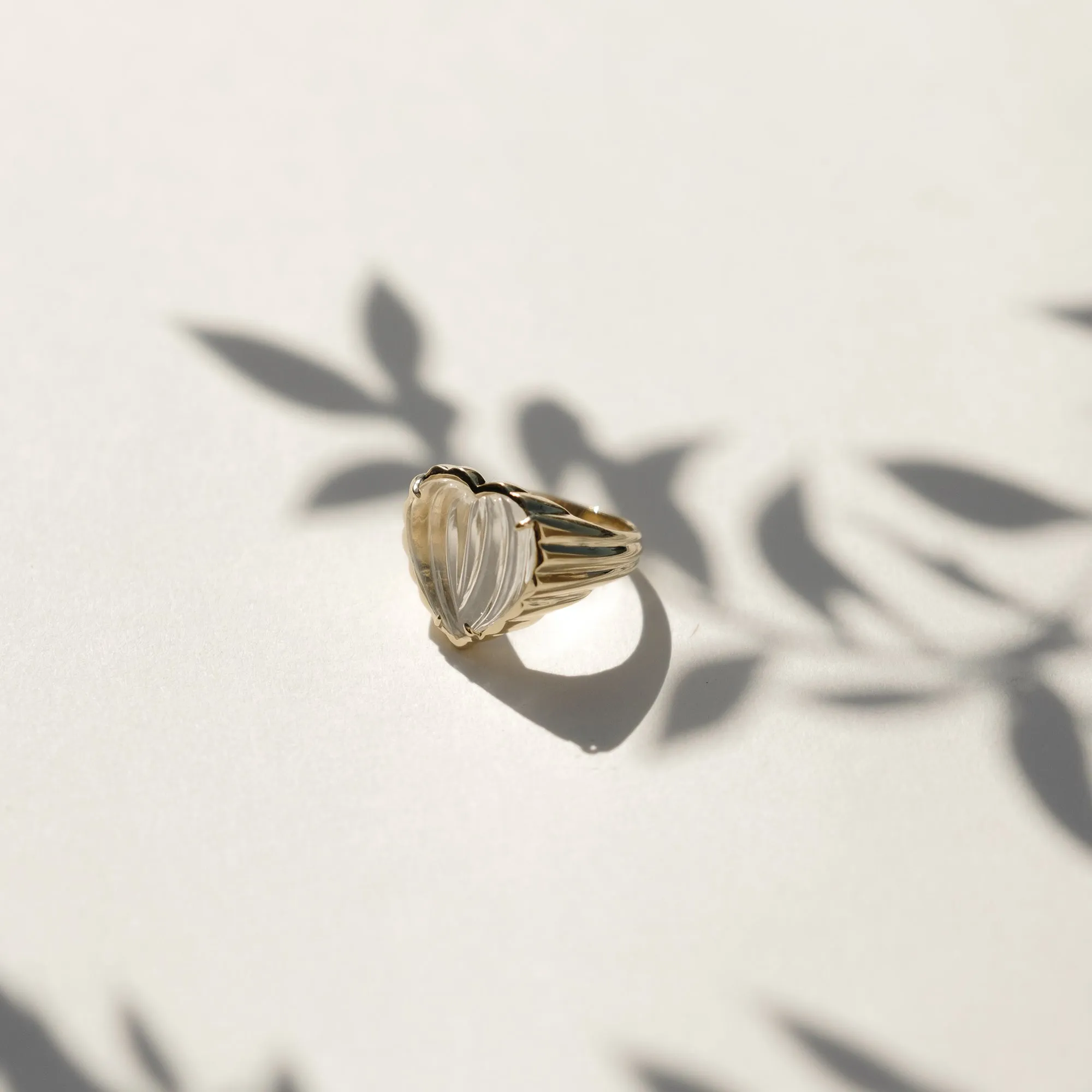 Clear Quartz Cora Ring