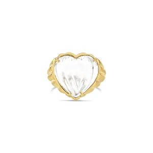 Clear Quartz Cora Ring