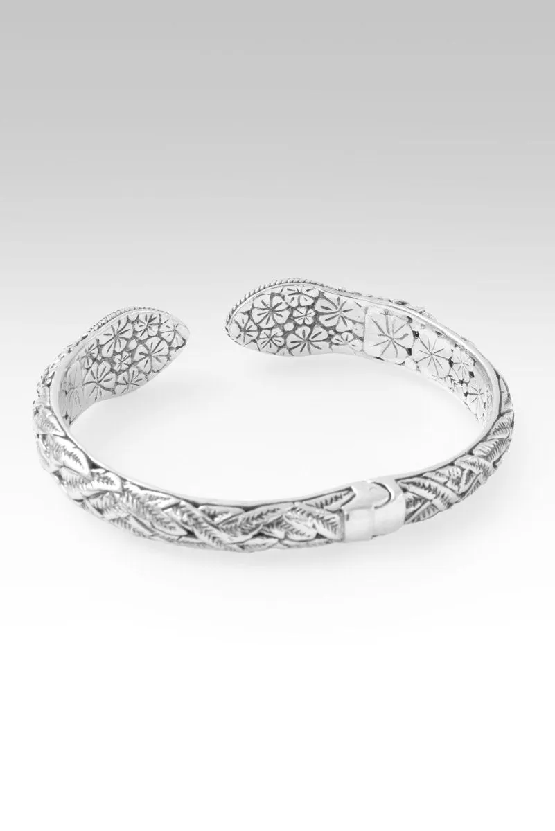 Floral Harmony Tip-to-Tip Bracelet? in Red Spiny Oyster