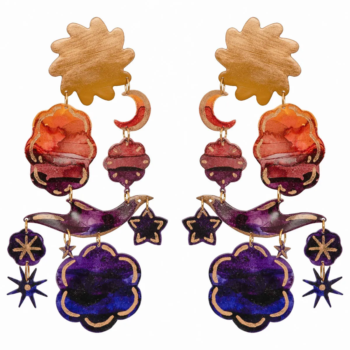 Gilded Sunset Earrings