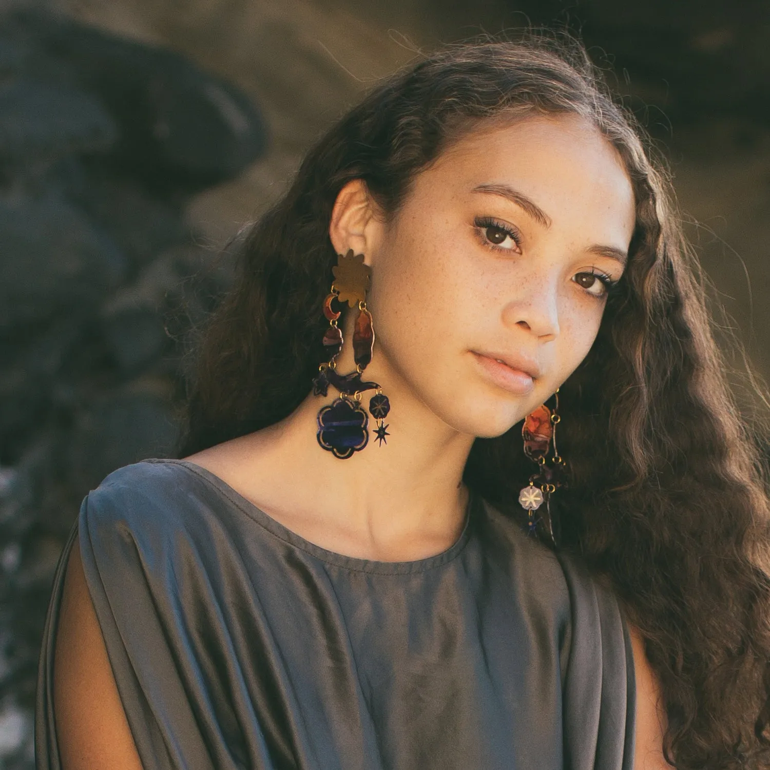 Gilded Sunset Earrings
