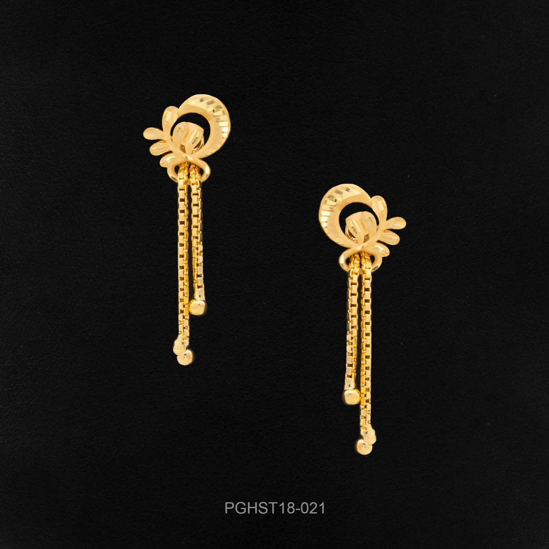 GOLDEN HANGING STUD PGHST18-021