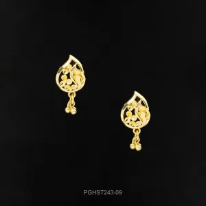 GOLDEN HANGING STUD PGHST243-09