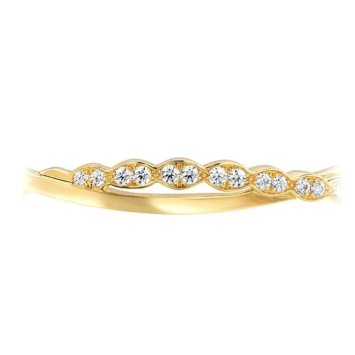 Hearts On Fire Lorelei Floral Twist Diamond Bangle
