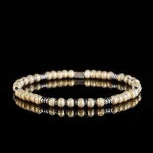 Hematite - Vanilla Bracelet I (4mm)