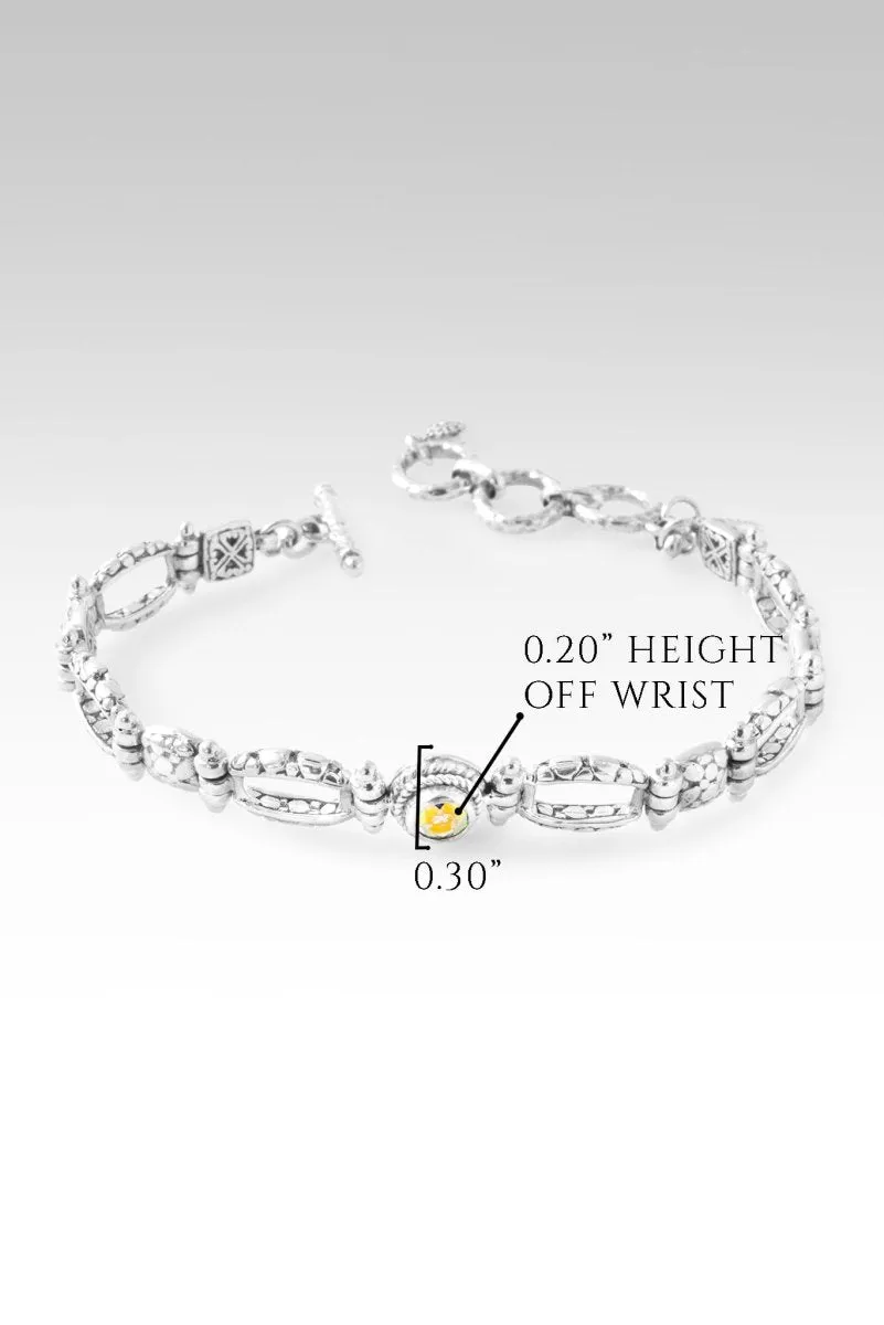 Hope and Light Bracelet? in Mercury Mist? Mystic Topaz