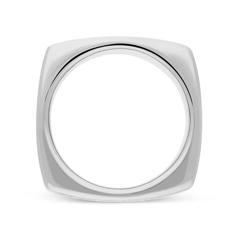 Hot Diamonds Sterling Silver Plain Lattice Chunky Ring D