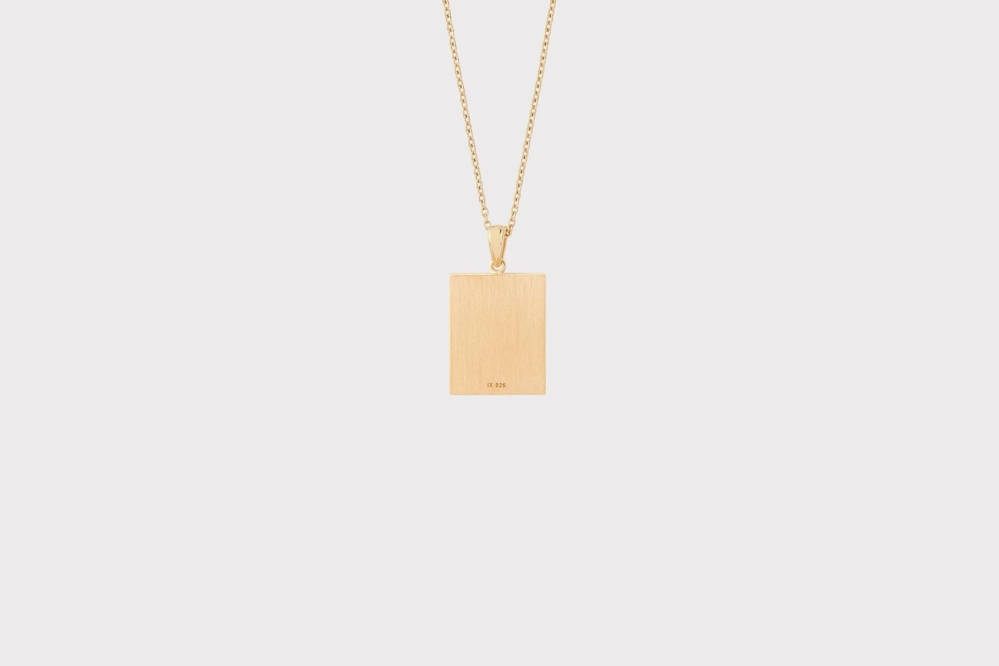 IX Angel Gold Plated Pendant