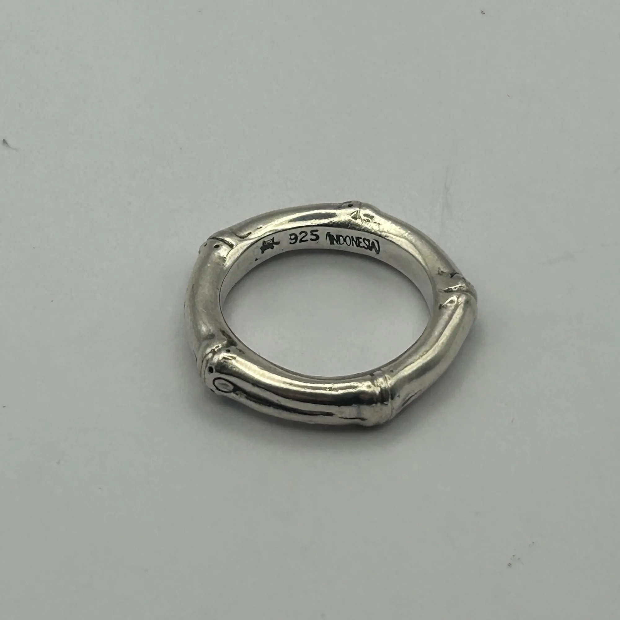 John Hardy Bamboo Band Sterling Silver - Size 7