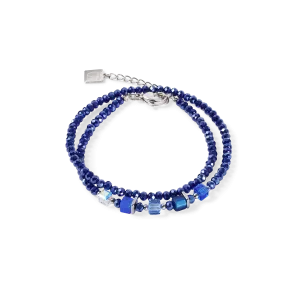 Joyful Colours Update Bracelet silver-blue