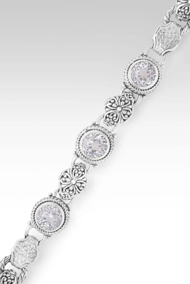 Keep Me Humbled Bracelet? in White Quartz