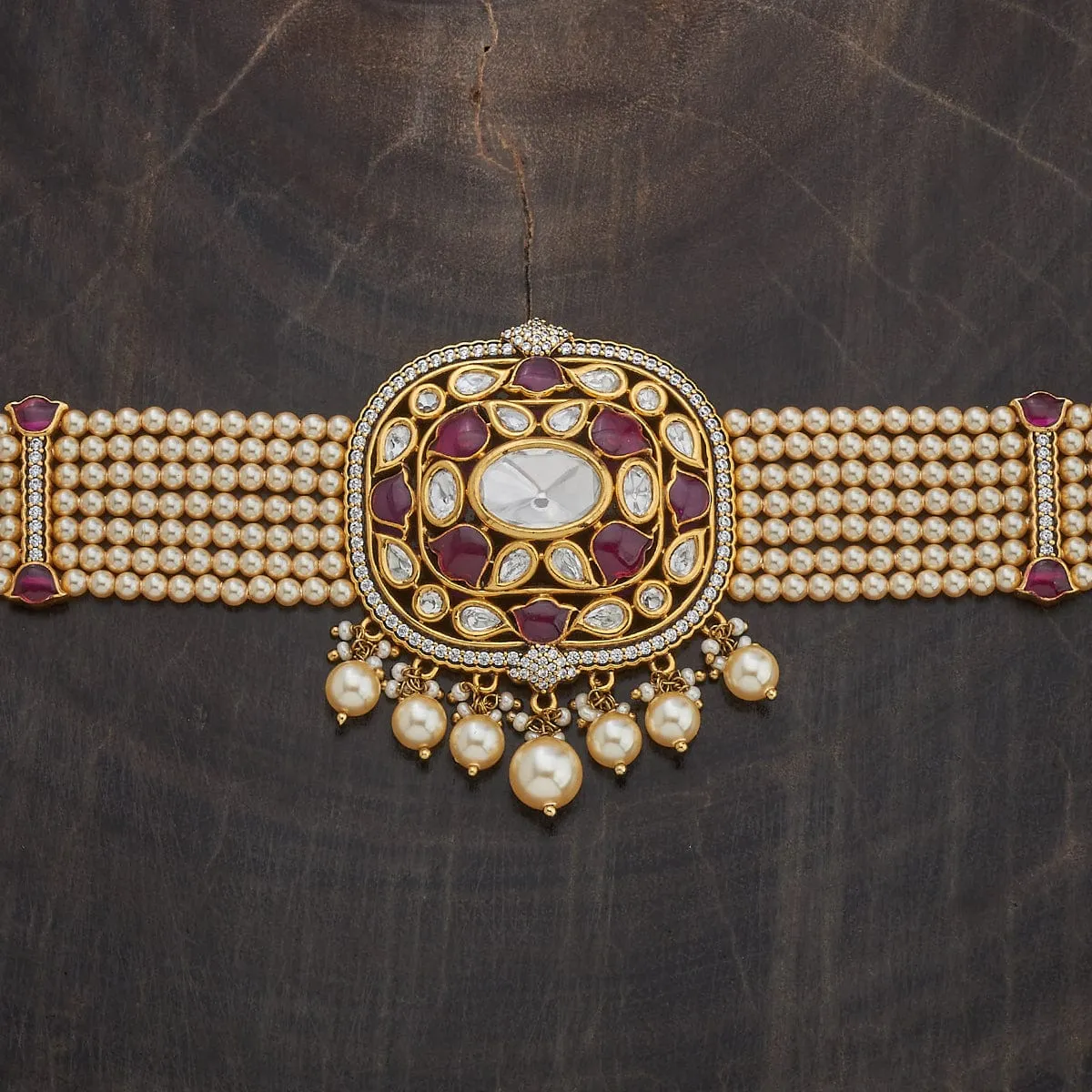 Kundan Necklace 178327