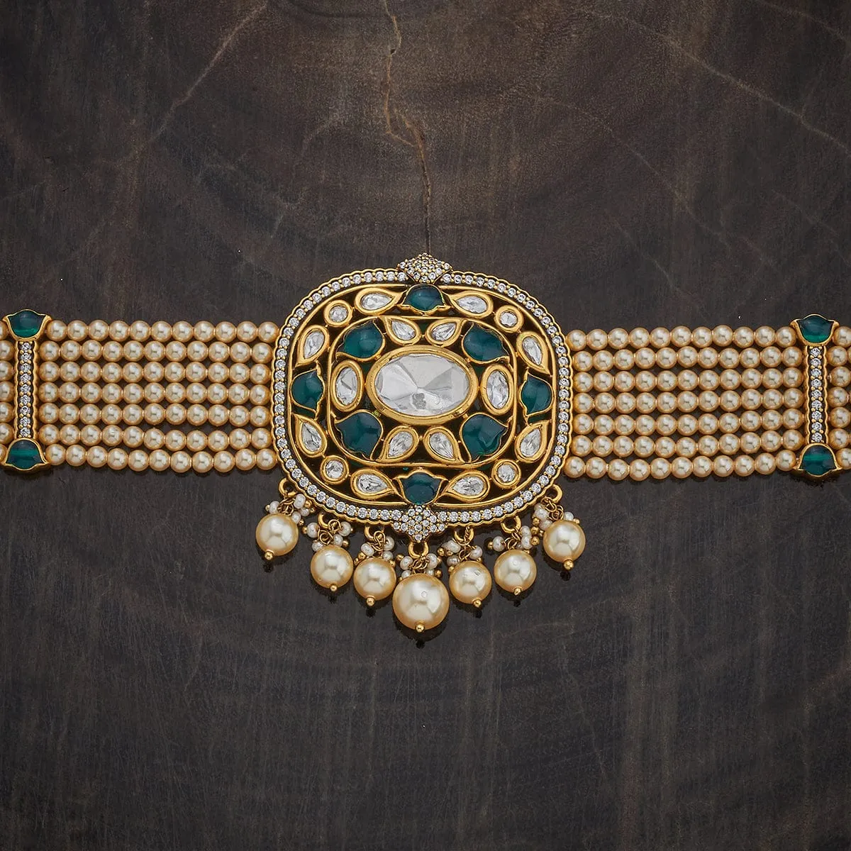 Kundan Necklace 178327