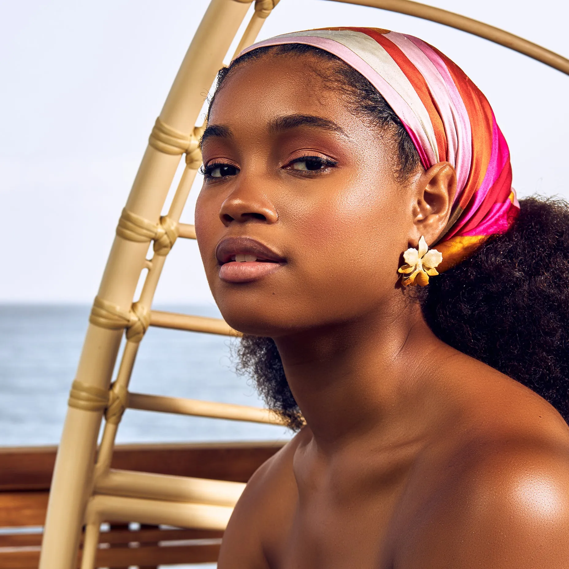La'akea Orchid Studs