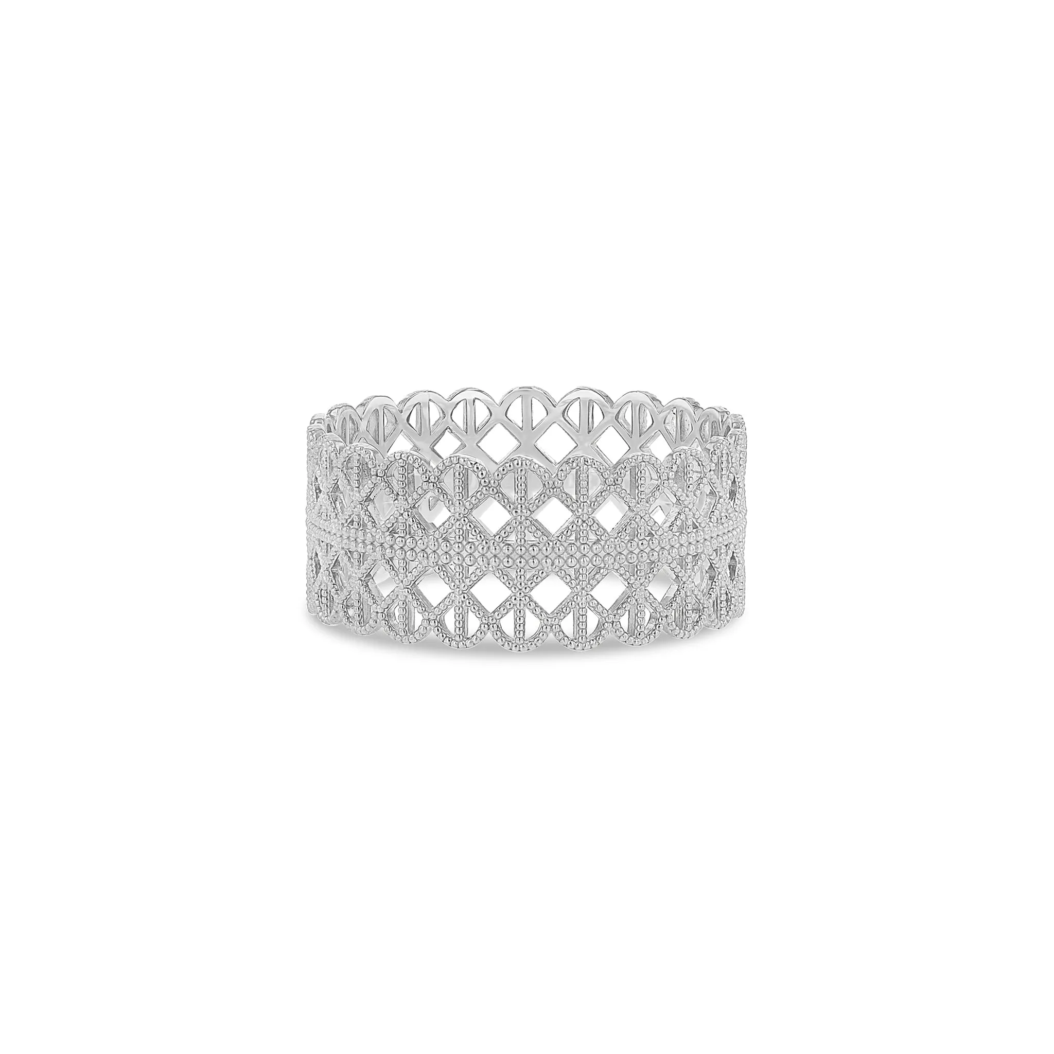 Lace Grid Ring