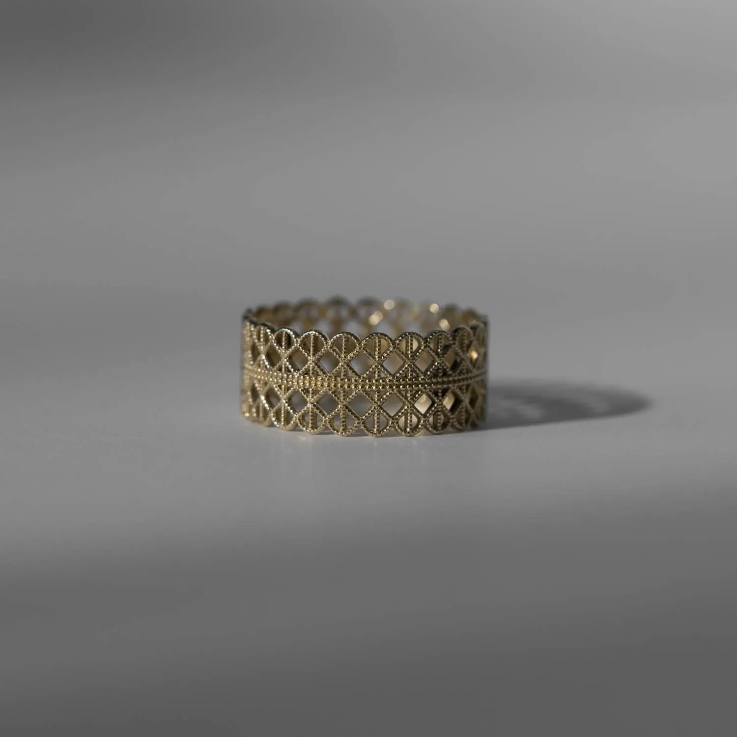 Lace Grid Ring