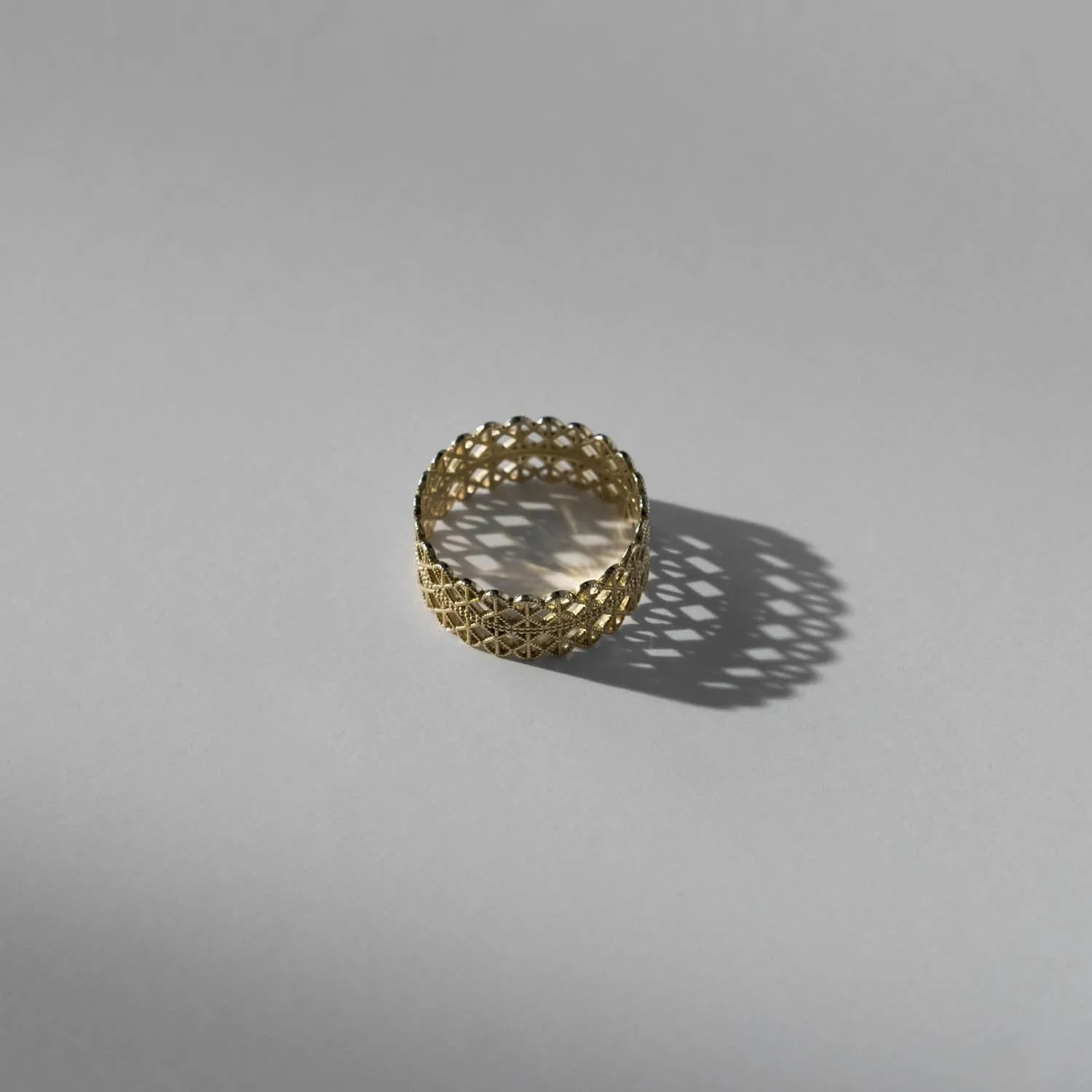 Lace Grid Ring