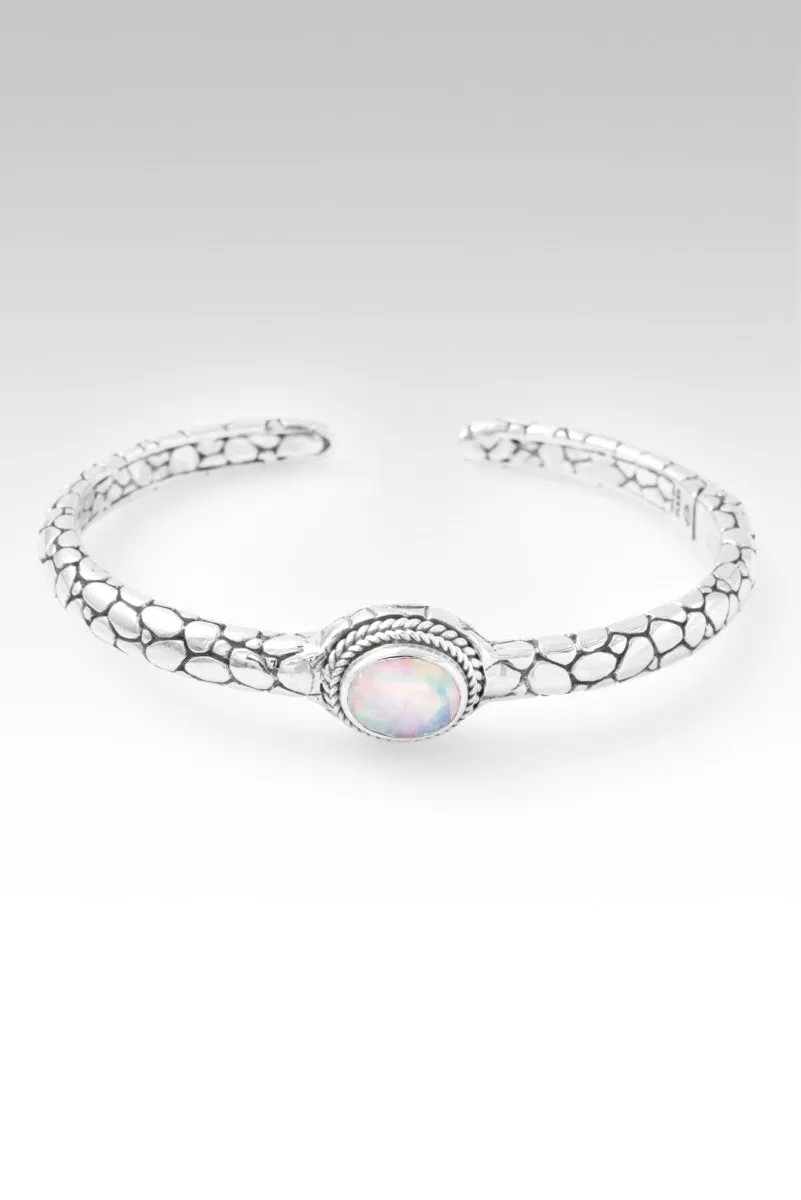 Love One Another Cuff II? in Ethiopian Opal