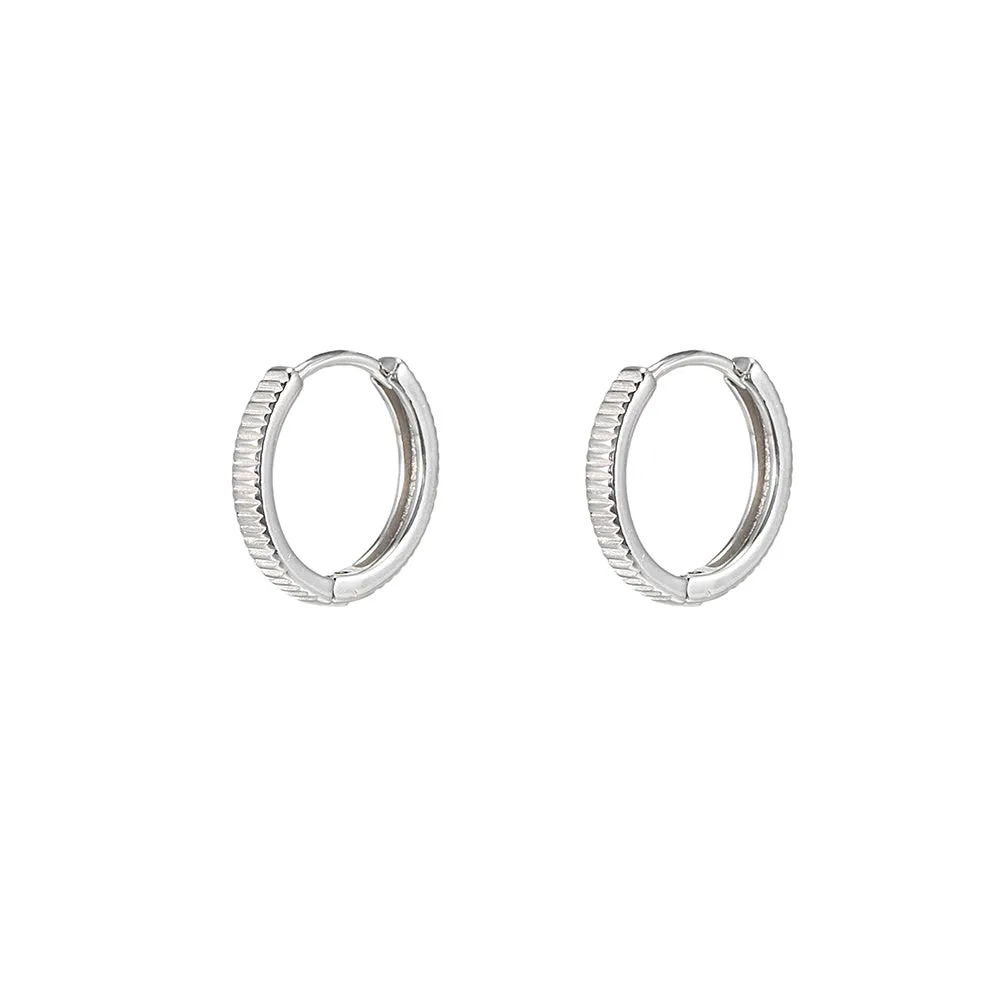 Midi Hoop Earrings