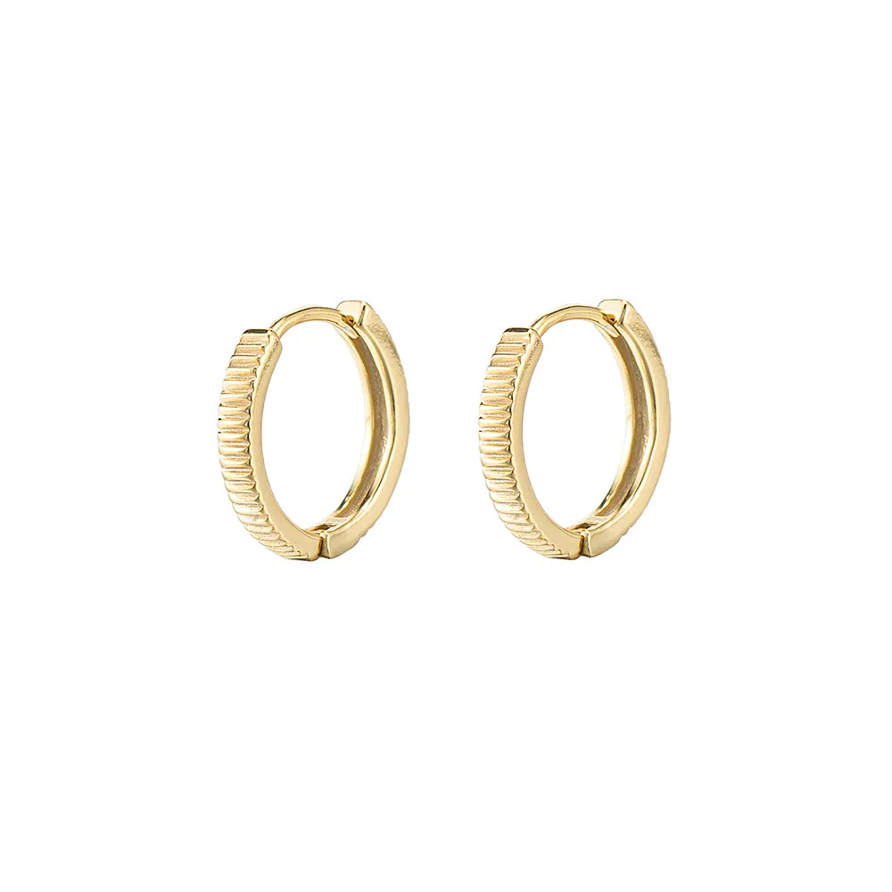 Midi Hoop Earrings