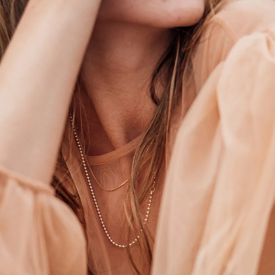 Milkyway 18K Gold & Silver Necklace