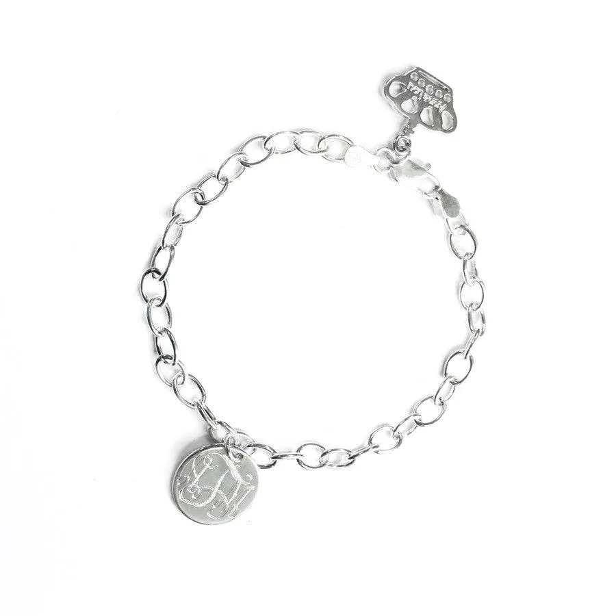 Monogram Statement Anklet