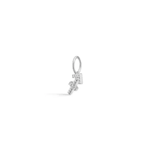 My Zodiac Pav?? Sagittarius 18K Whitegold Pendant w. Diamonds