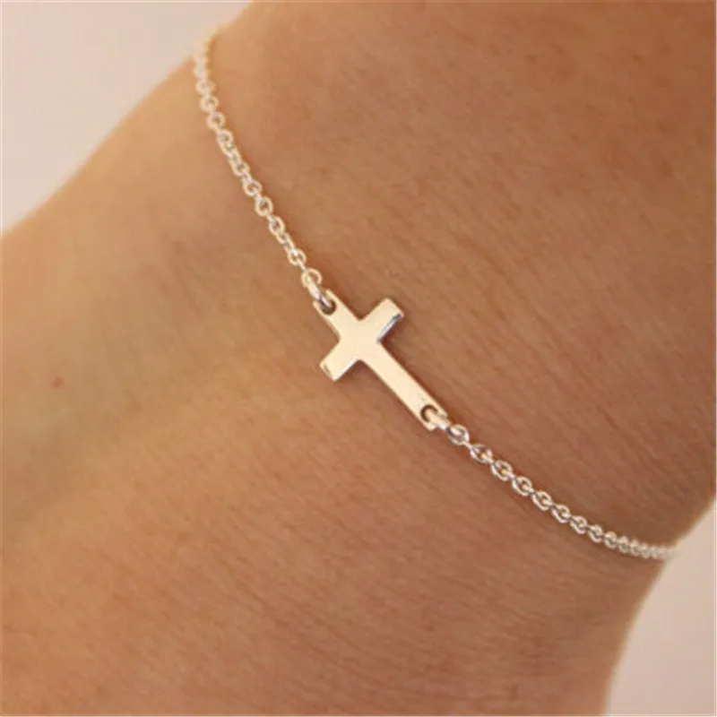 New fashion jewelry Unique Sexy cross Anklet Ankle Bracelet Barefoot Sandals Foot Jewelry Leg Chain On Foot For Women