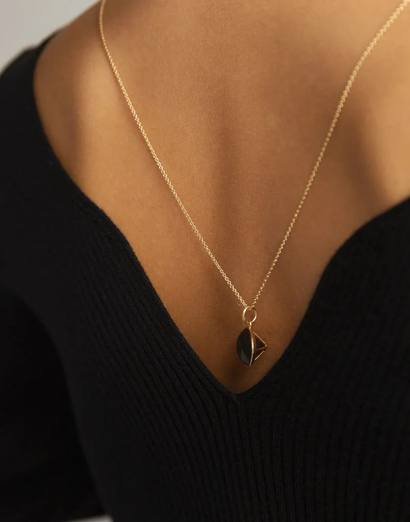 Of Me 18K Gold Necklace w. Diamond