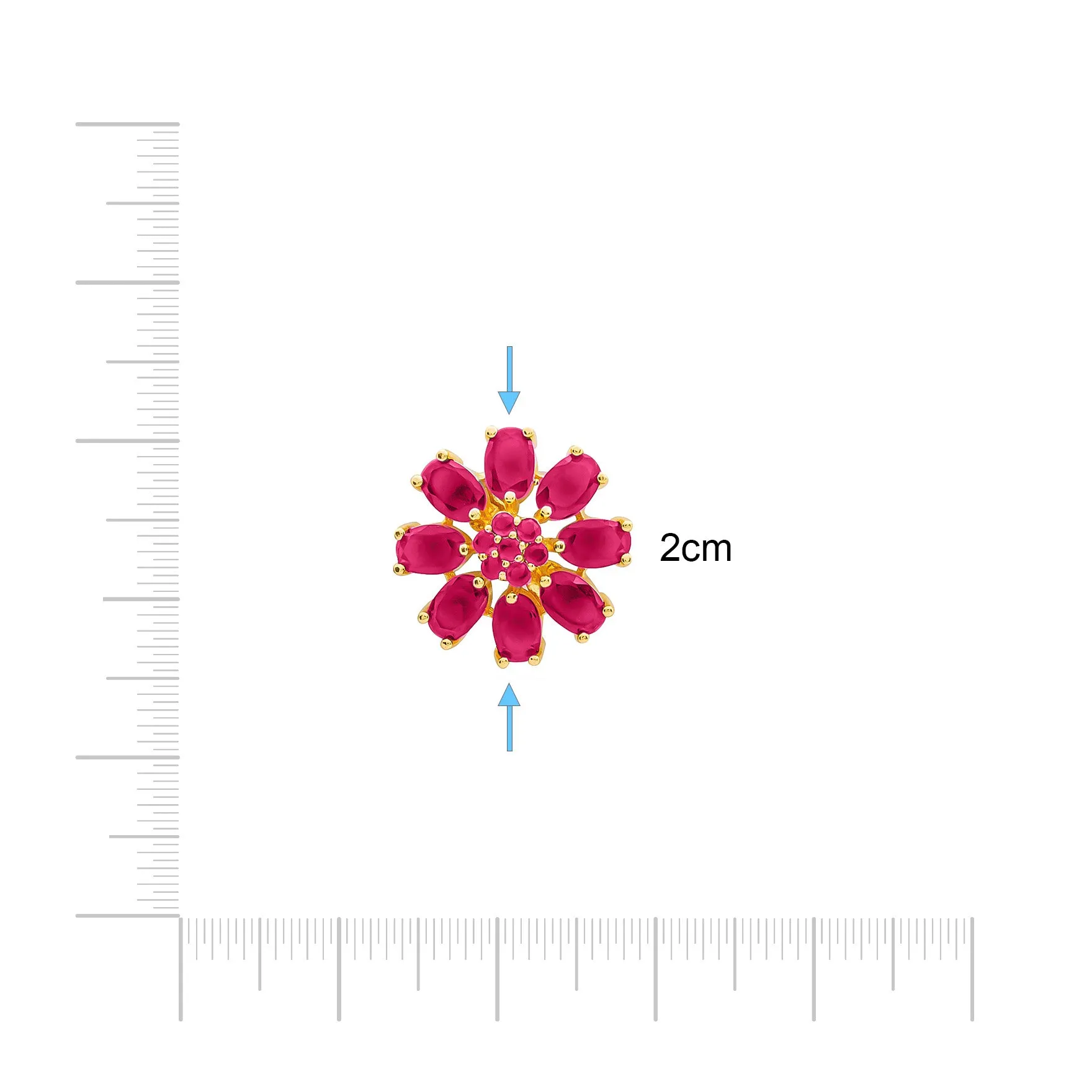 PREMIUM STONE STUD PMSST14R-003