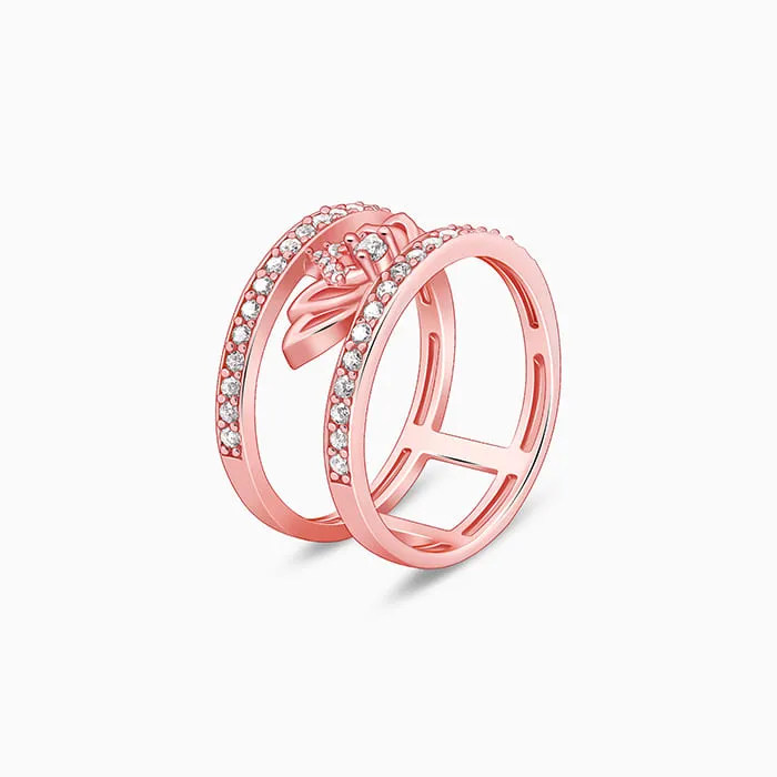 Rose Gold Gulabi Kamal Ring