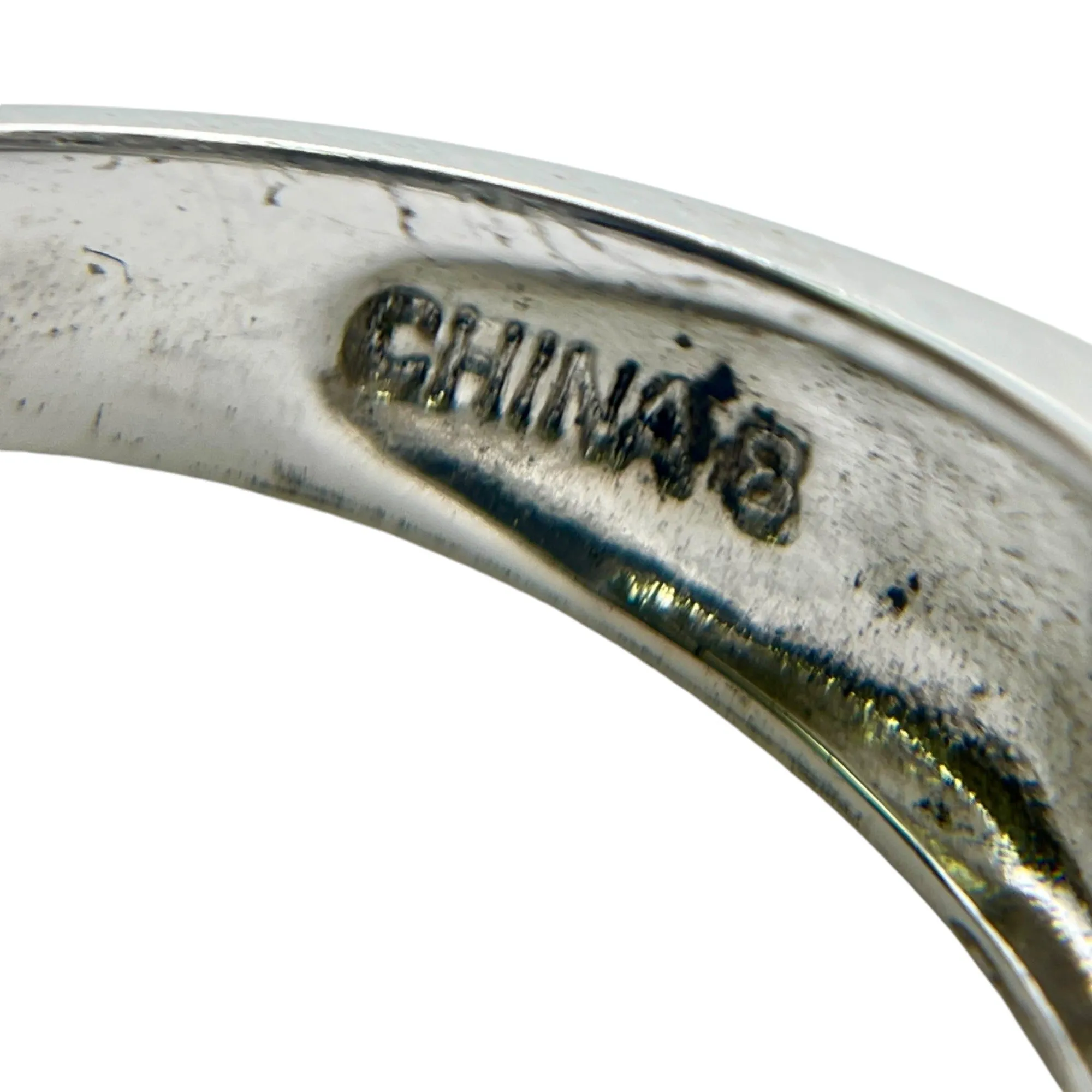 Ross Simons 925 Sterling Silver Two Row Ring Size 8 Band Classic Stackable Basic