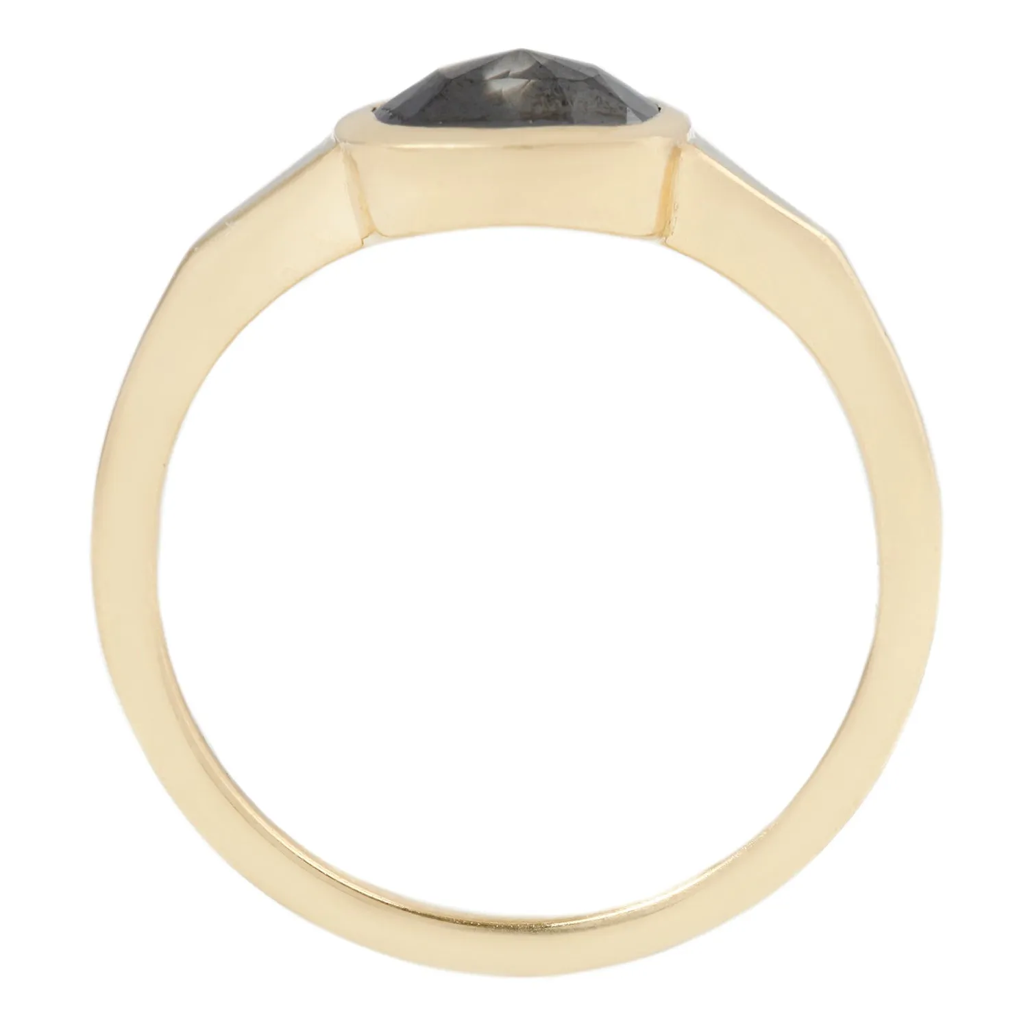 Salt & Pepper Meteor Ring