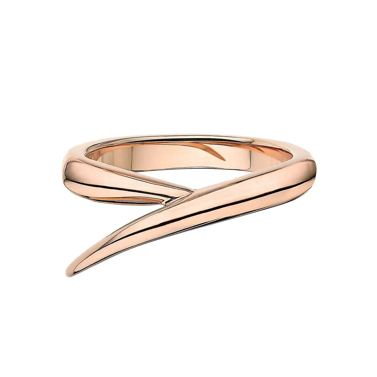 Shaun Leane Interlocking 18ct Rose Gold Single Ring