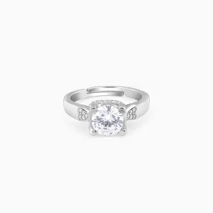 Silver All About Love Ring