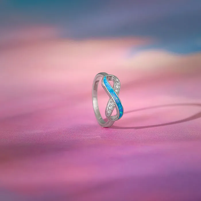 Silver Infinite Beauty Ring