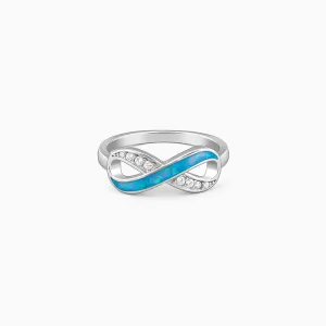 Silver Infinite Beauty Ring
